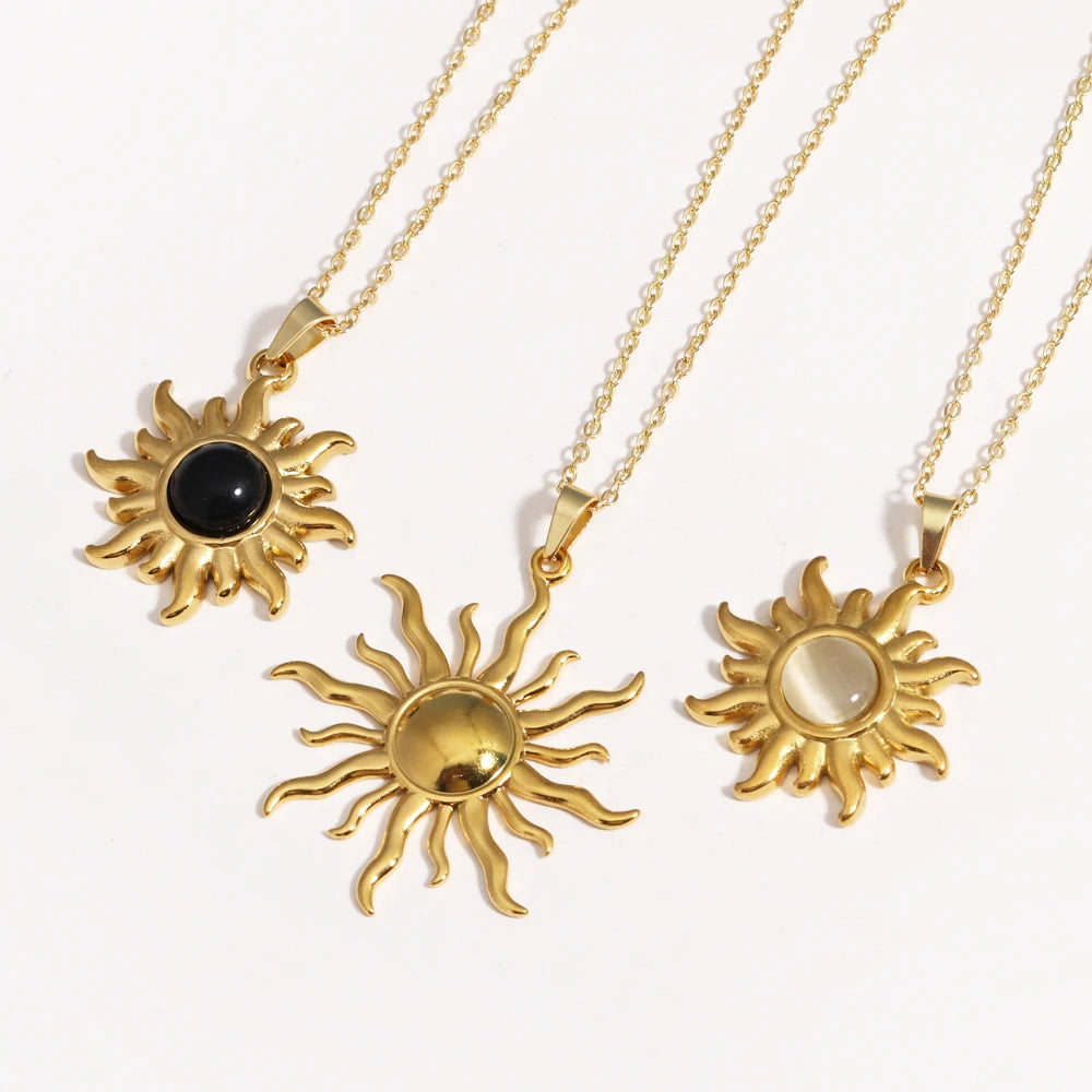 Aurora Spiral Sun Pendant