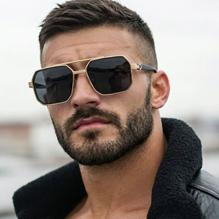 Frankie Retro Square Sunglasses