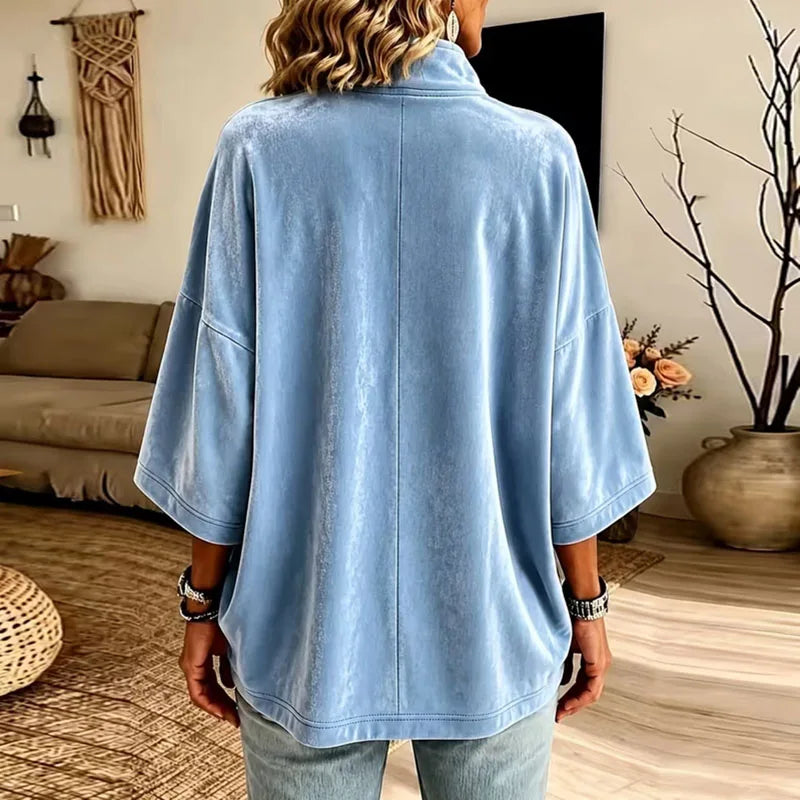 Mirelle Soft Comfort Half Zip Pullover