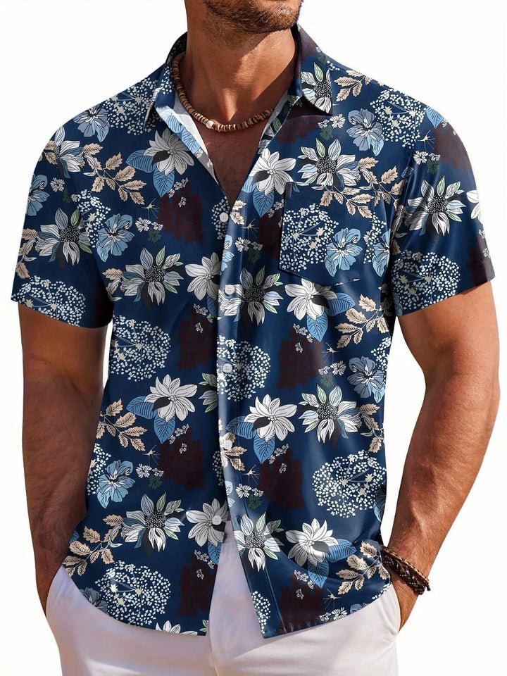 Lachlan Relaxed Hawaiian Floral Summer Shirt