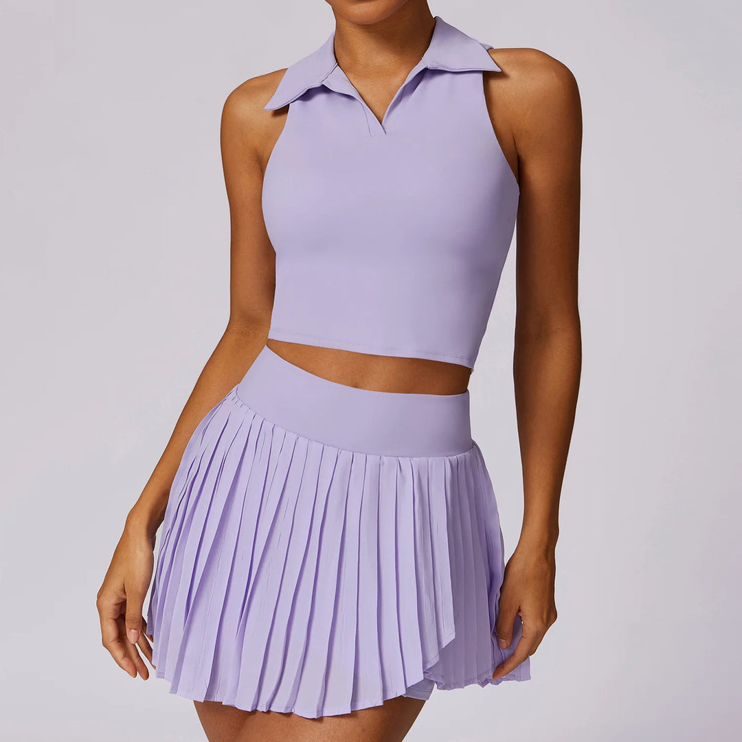 Sydney Pleated Tennis Skirt Set