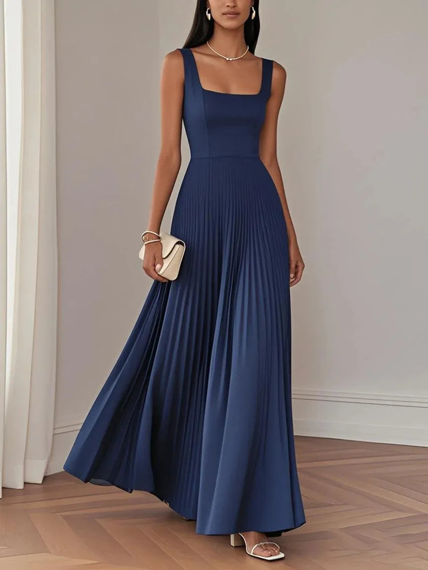 Celestine Pleated Wedding Guest Dress