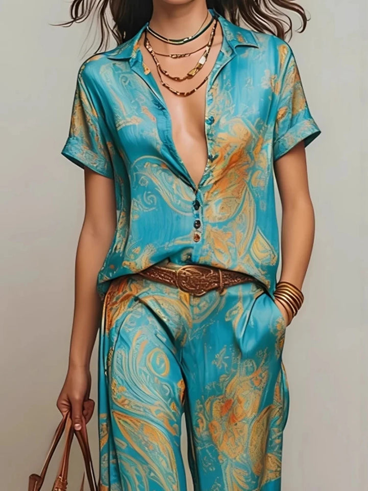 Cressida Bohemian Paisley Matching Set