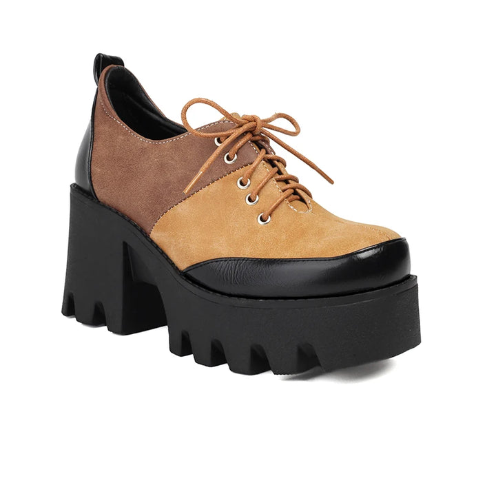 Harlowe Platform Lace-Up Shoe