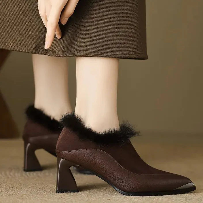 Faye Whisper Furry Boot