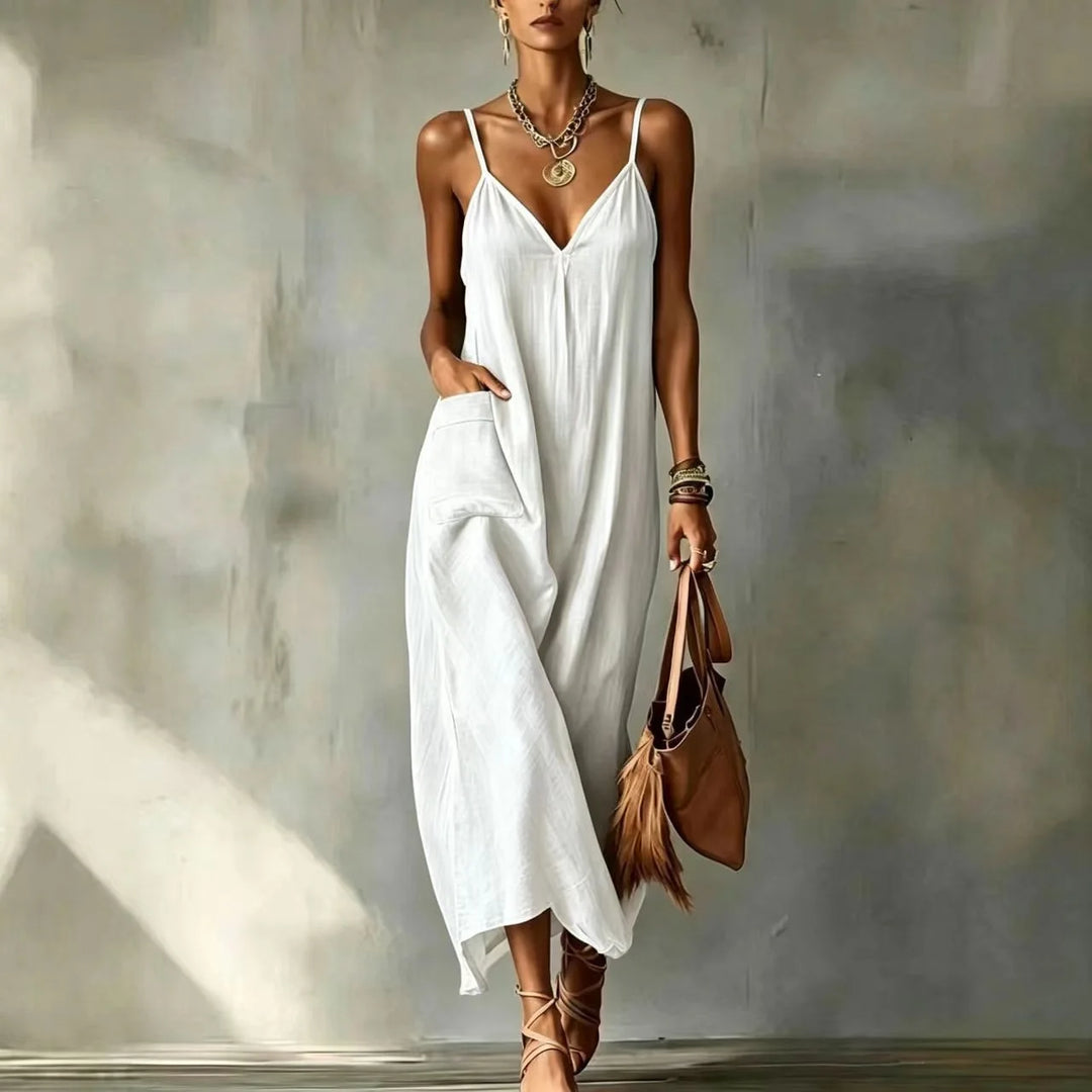 Marlowe Spaghetti Strap Maxi Dress