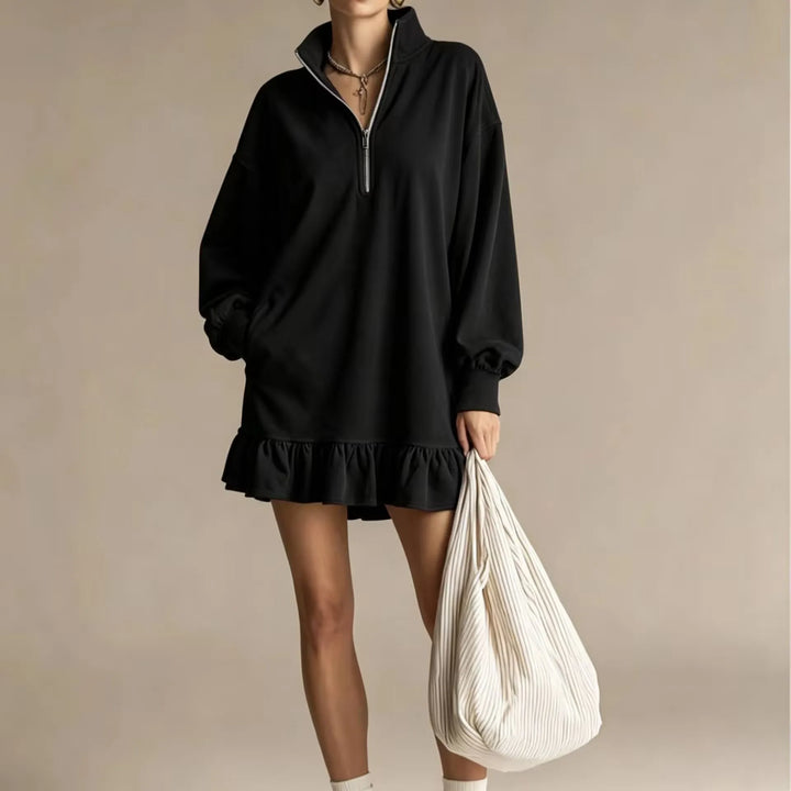 Sienna Ruffle Hem Mini Dress
