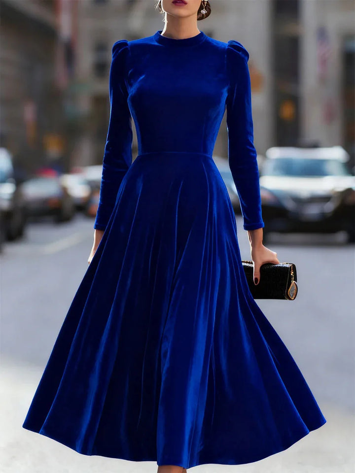 Colette Round Neck Maxi Dress