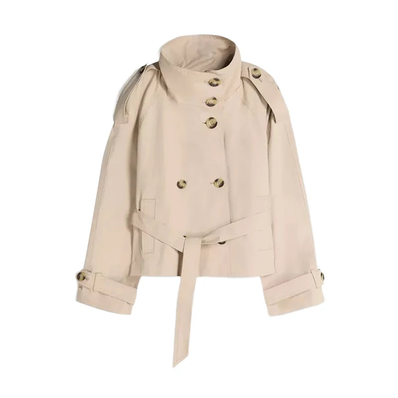 Marisol Double Breasted Trench