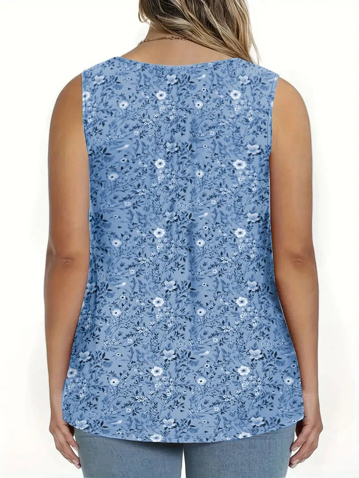 Annalise Casual Floral Blouse