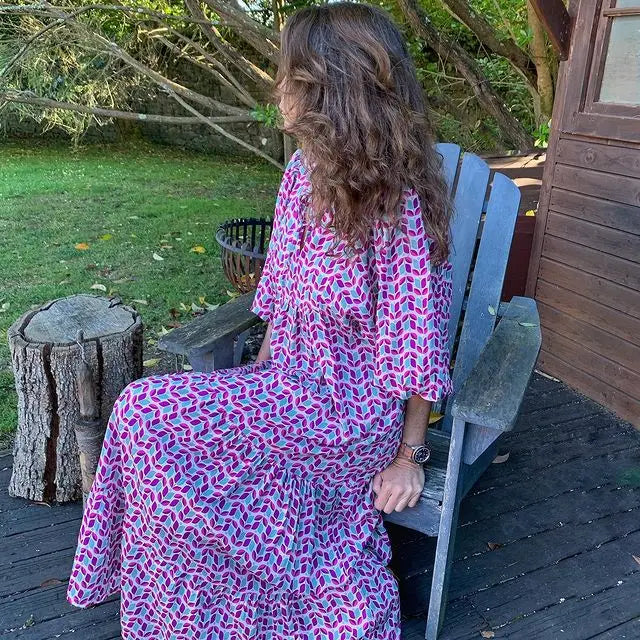 Isabella Effortless Floral Boho Maxi Dress