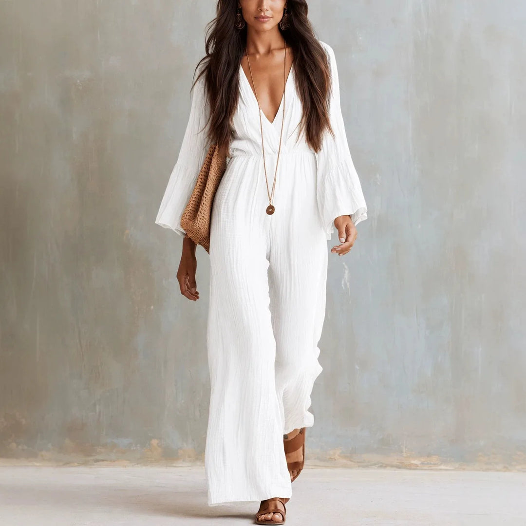 Selah Boho Wide Leg Jumpsuit