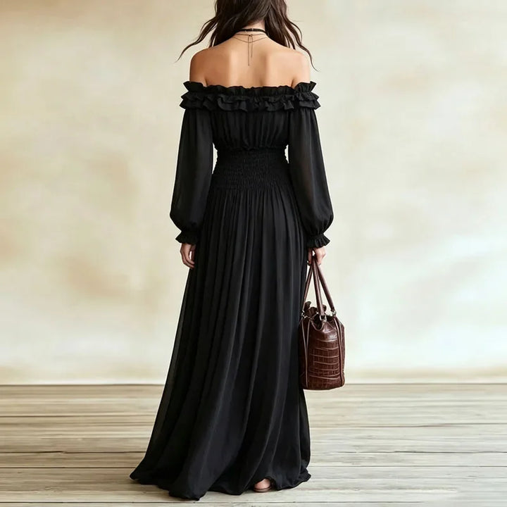 Elira Off Shoulder Maxi Dress
