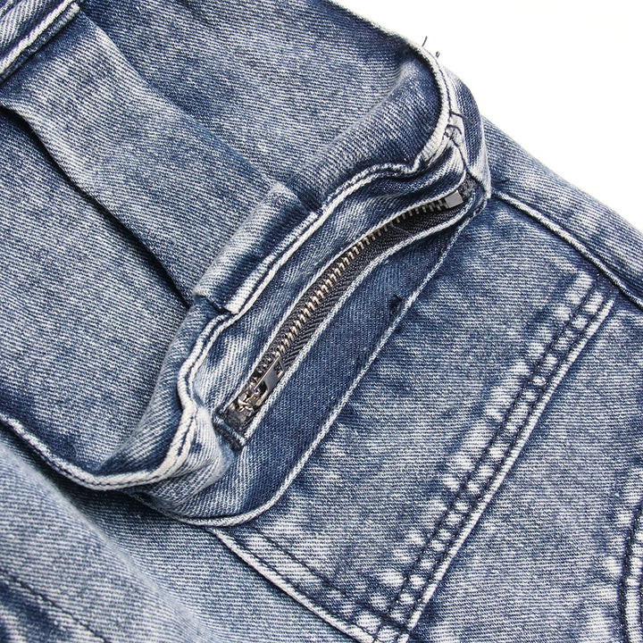 Sierra Cargo Pocket Denim Skirt