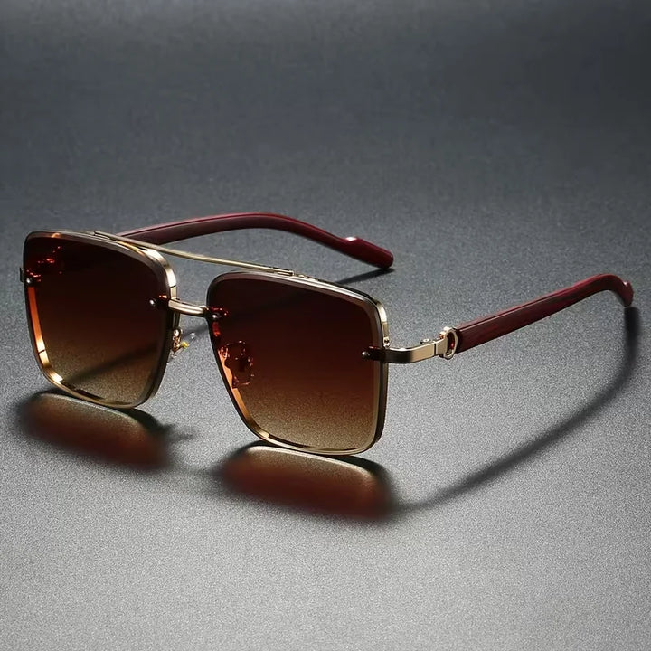 Grayson Vintage Pilot Square Sunglasses