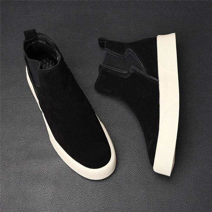 Weston Pull On Suede Sneakers