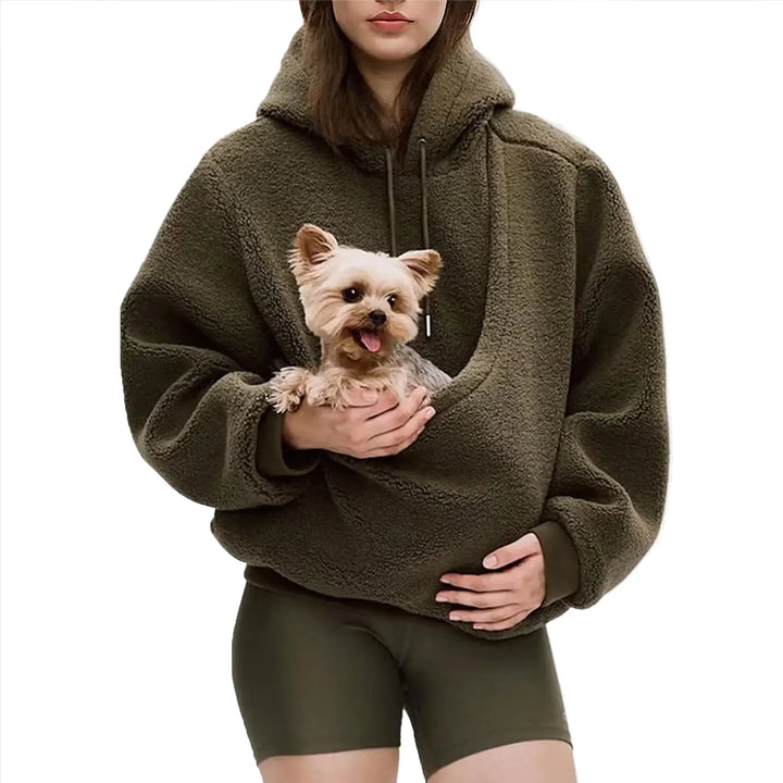 Sadie Pet Pocket Hoodie