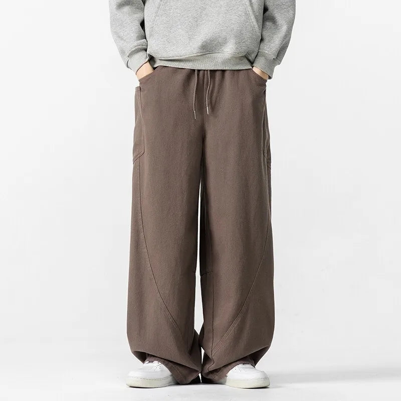 Archer Relaxed Wide Leg Trousers