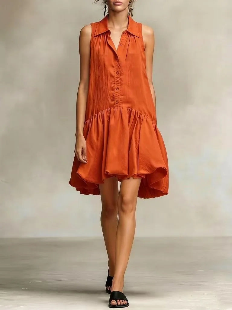 Sienna Breathable Shirt Mini Dress