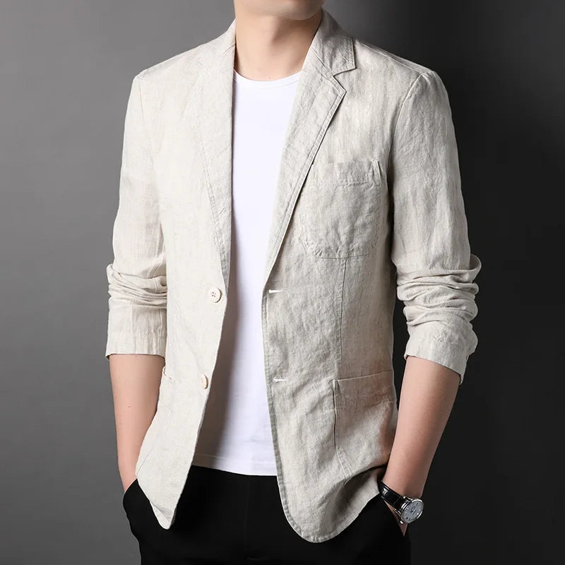 Preston Italian Linen Casual Blazer