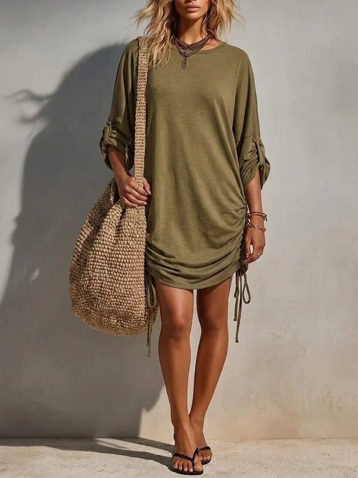 Amelia Elegant Casual Mini Dress