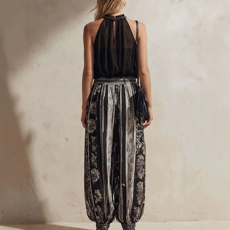 Elodie Printed Wide Leg Set