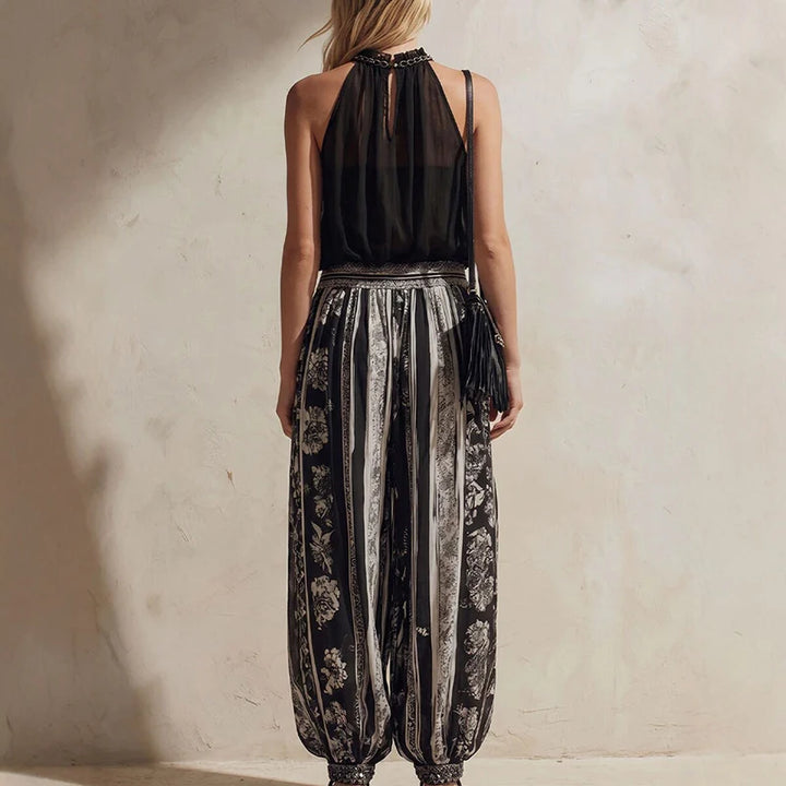 Elodie Printed Wide Leg Set