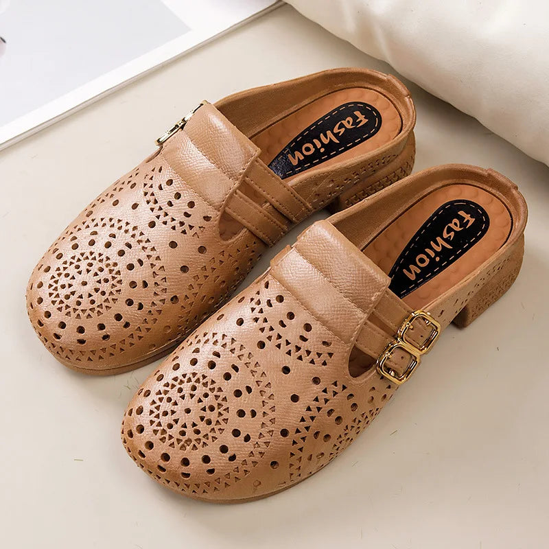 Elodie Breathable Slip On Sandals