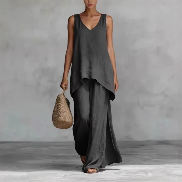 Minea Wide Leg Matching Set