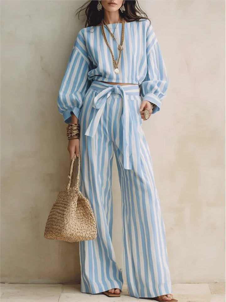 Rosalie Striped Matching Set