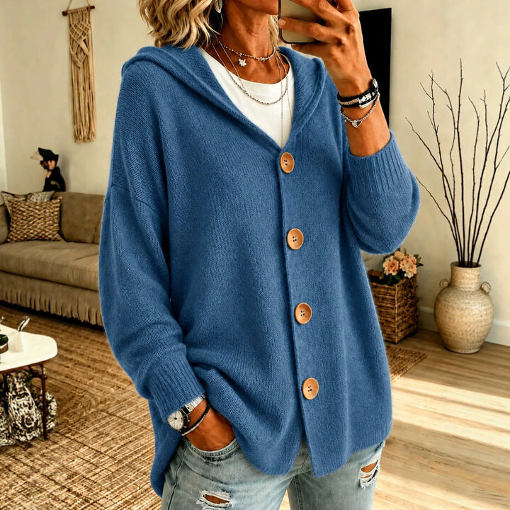 Delia Knit Button Cardigan