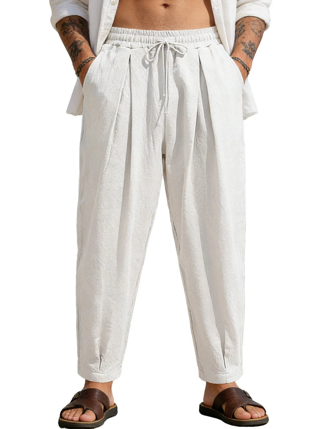 Graham Comfortable Wide Leg Summer Pants
