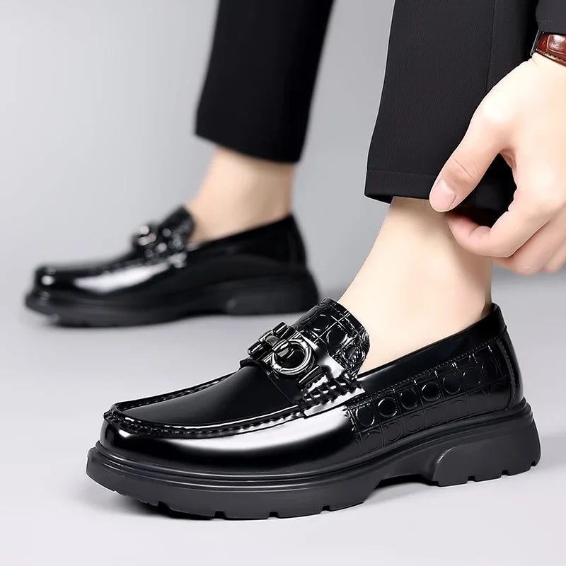 Valentino Leather Loafers