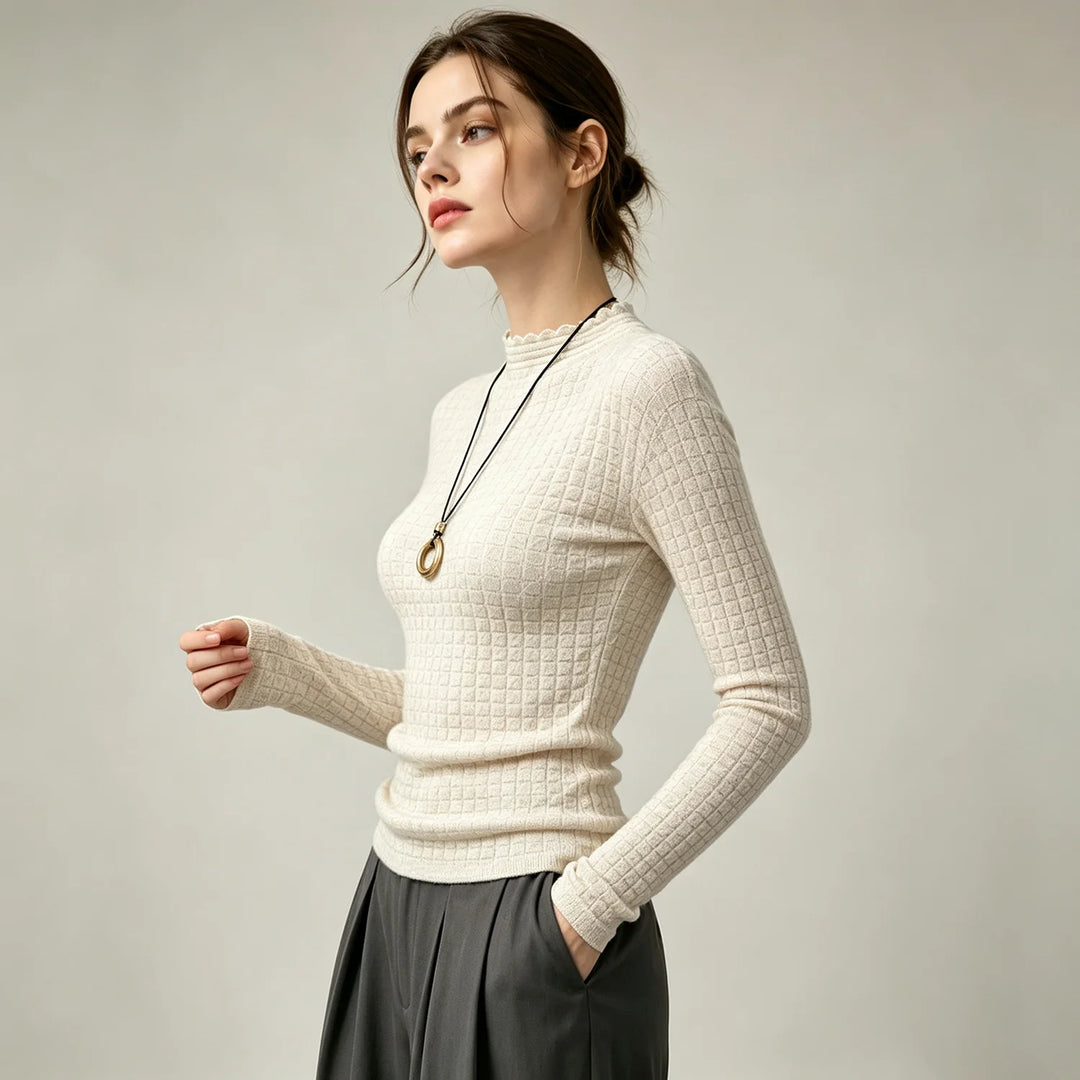 Vivienne Waffle Knit Top