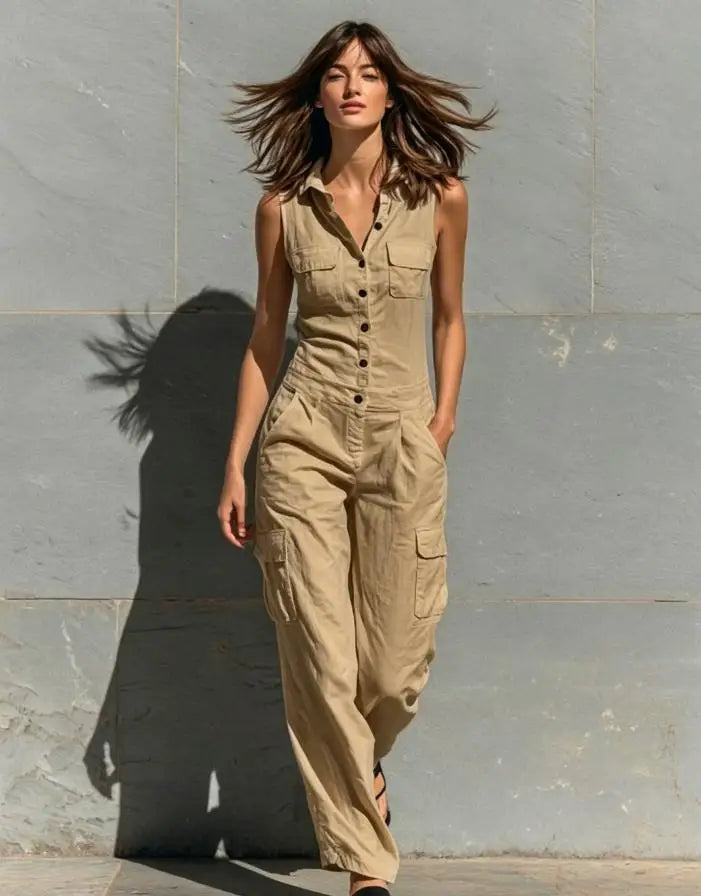 Madeleine Casual Pocket Jumpsuit