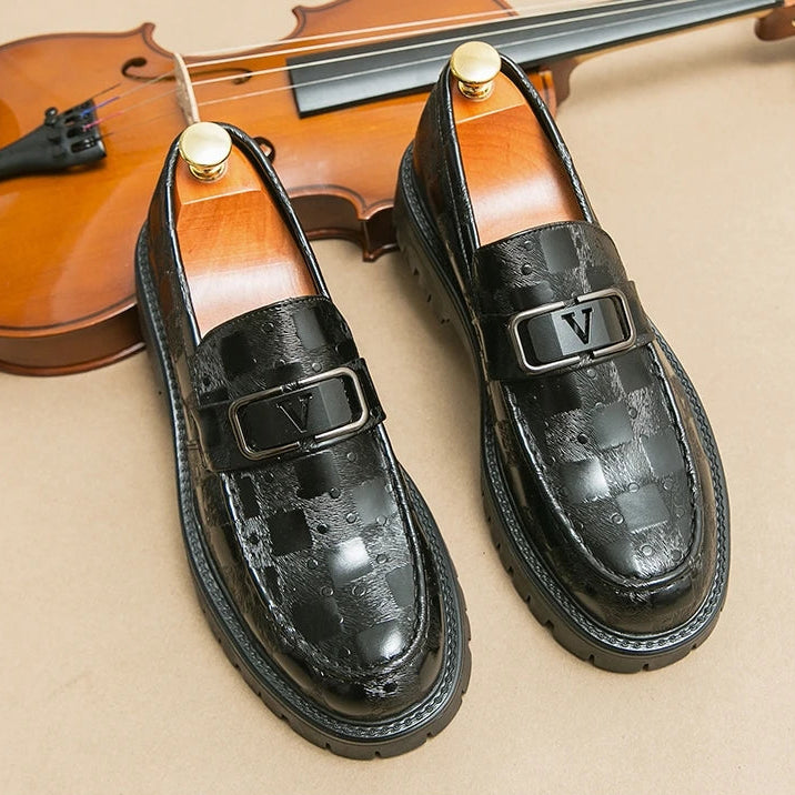 Sammy Leather Penny Dress Loafers