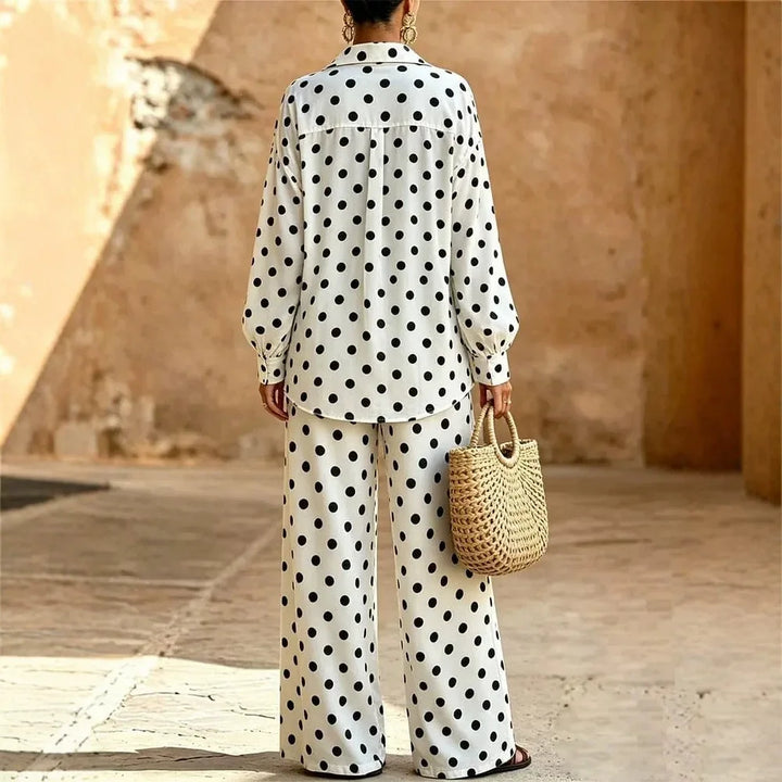 Vienne Polka Dot Matching Set