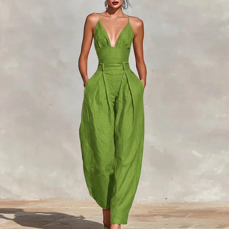Elira Pocket Lounge Jumpsuit