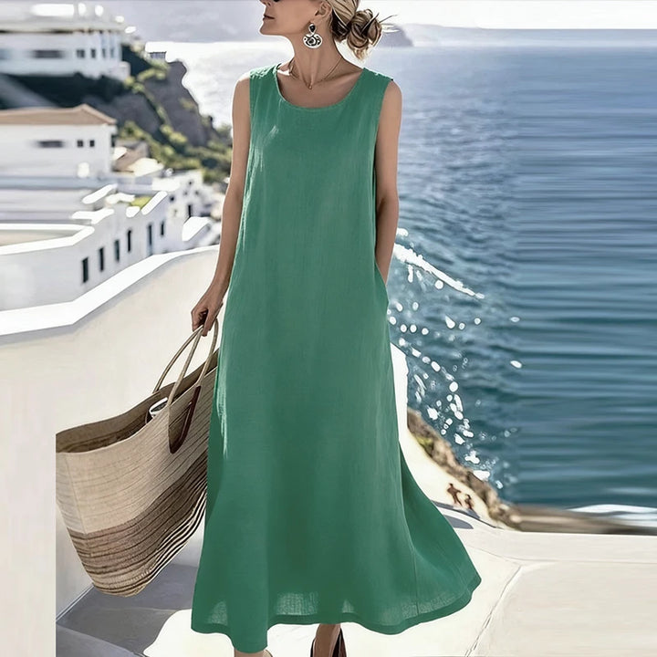 Kendall Elegant Sleeveless Maxi Dress