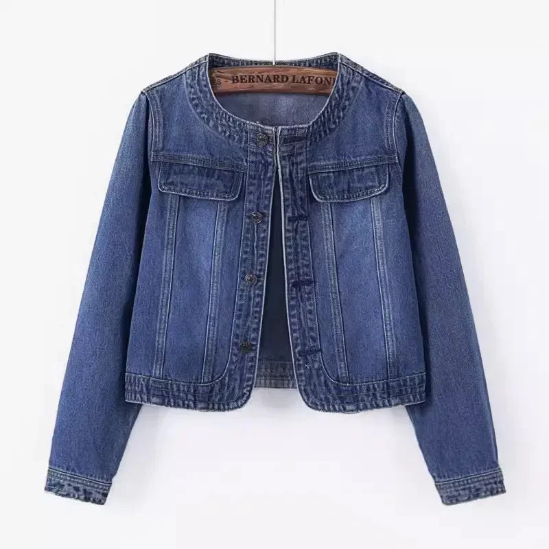 Tinsley Cropped Denim Jacket