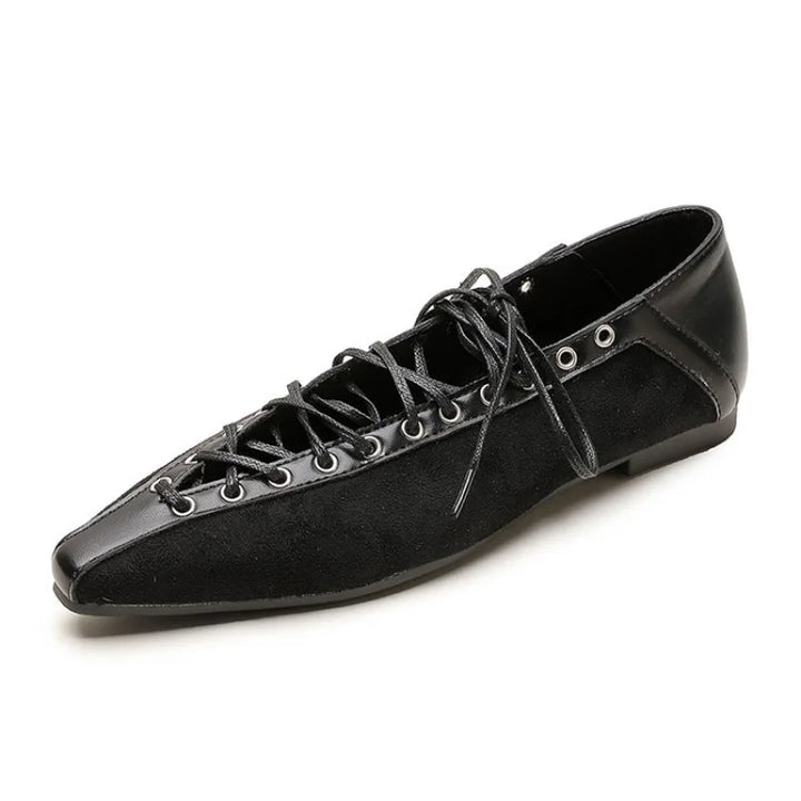 Vesper Classic Lace Up Flats