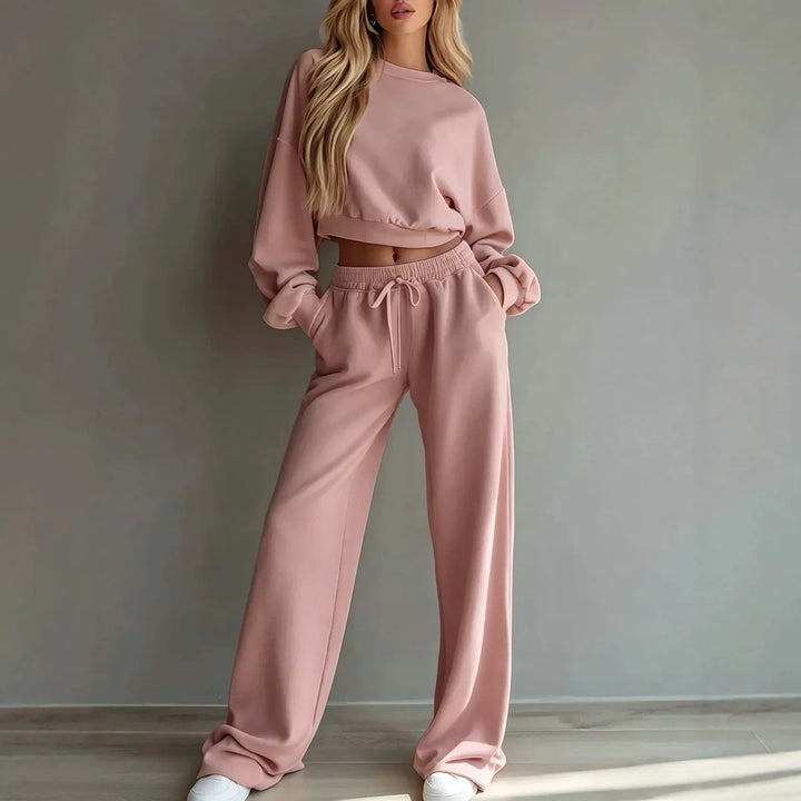 Ainsley Cropped Lounge Set