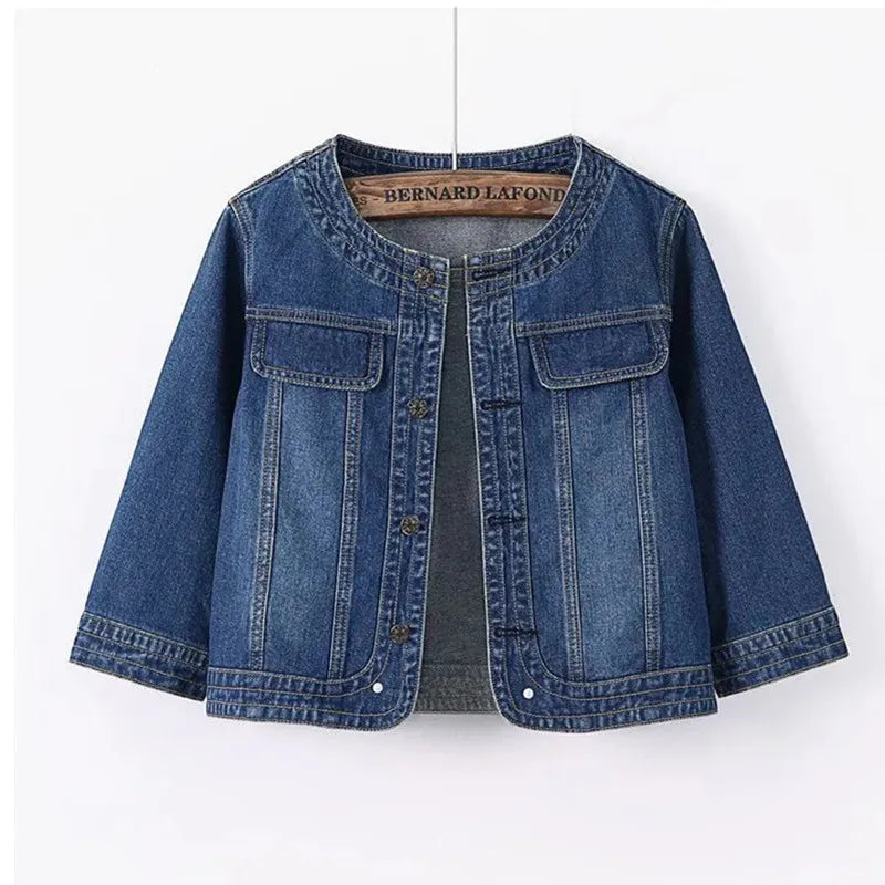 Tinsley Cropped Denim Jacket