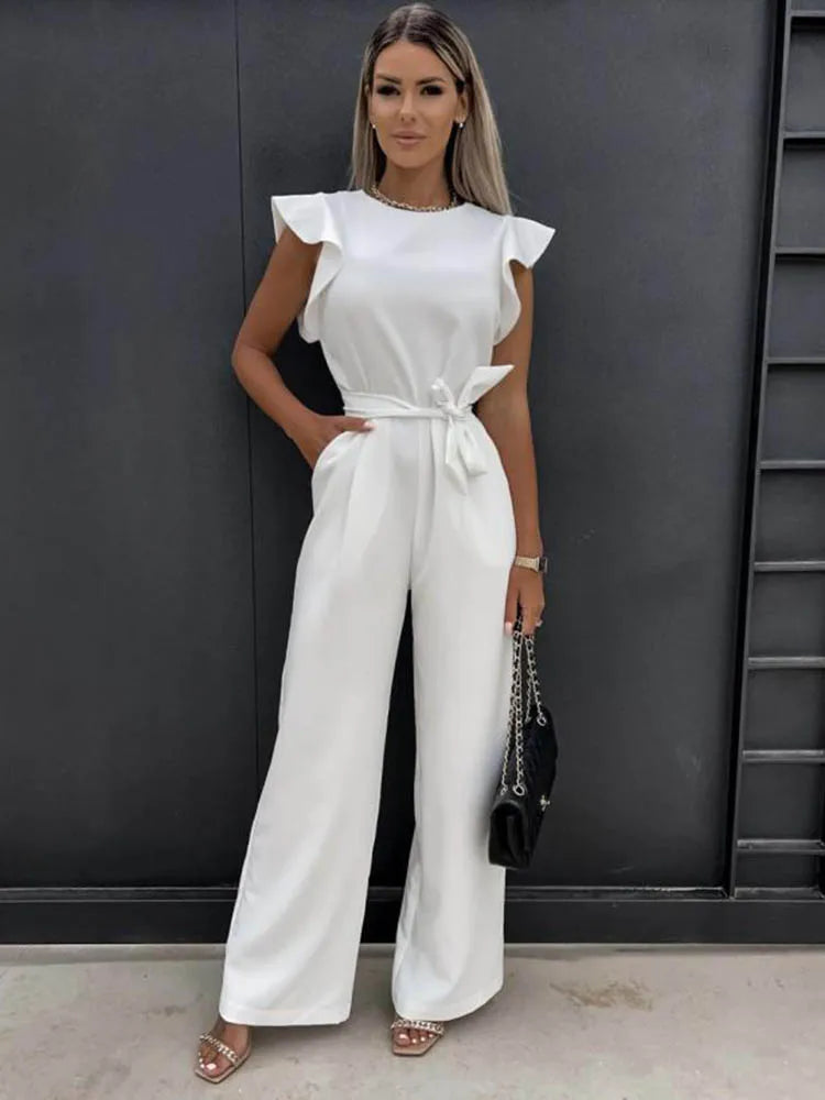 Odette Elegant Wide Leg Jumpsuit