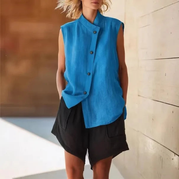 Kaia Button Front Two-Piece Set