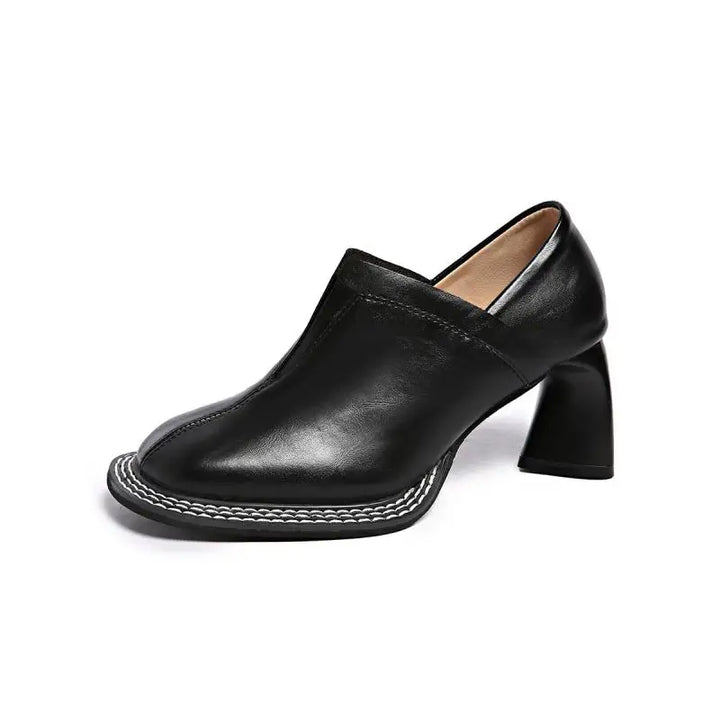 Vesper Contrast Stitch Loafers