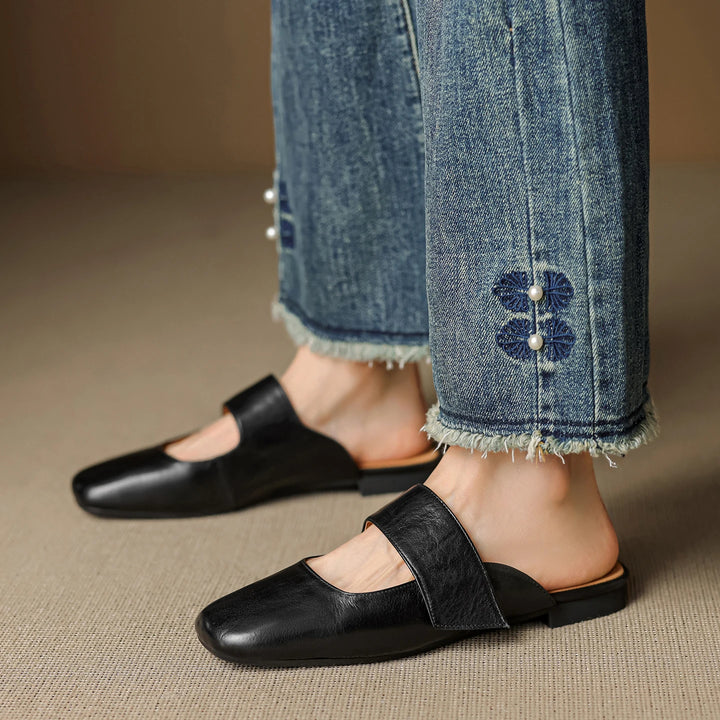 Briar Genuine Leather Flats