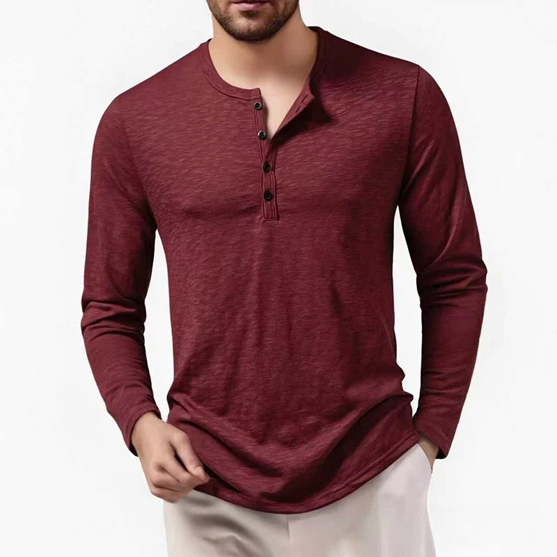 Winston Henley Long Sleeve Shirt