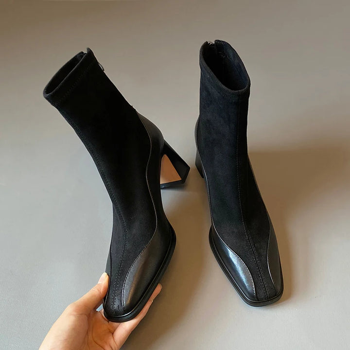 Marilena Square Toe Boots