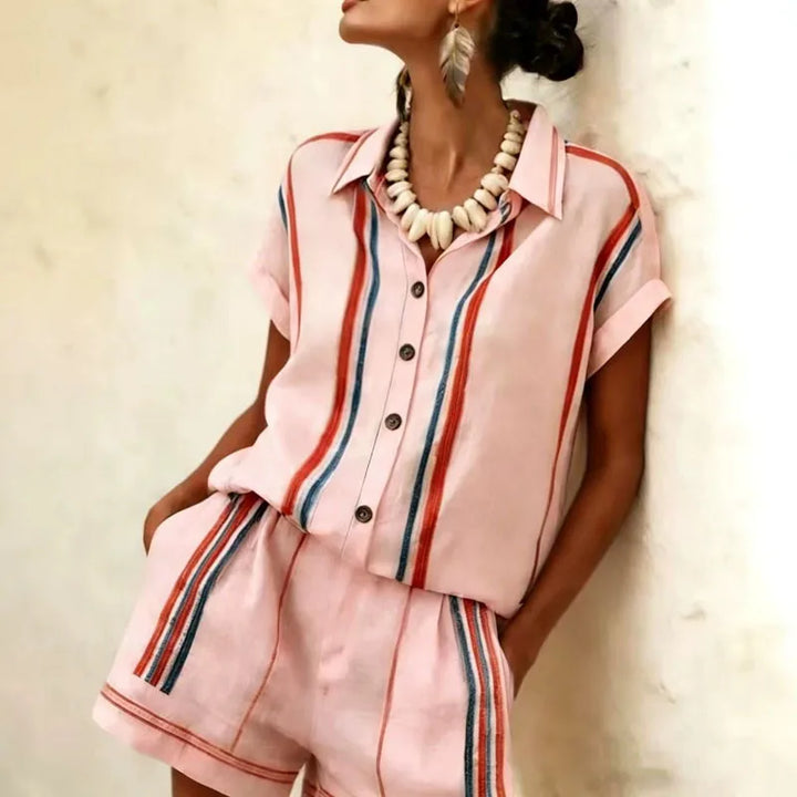 Hollis Casual Summer Shorts Set